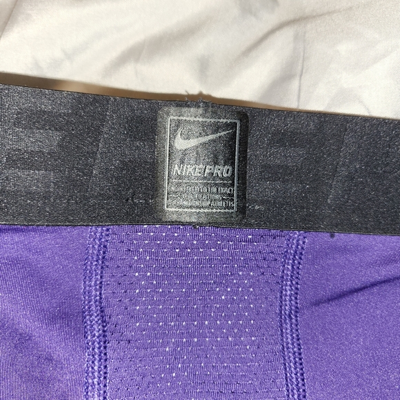 Nike NBA Pro Padded Tights 3/4 Sz 2XL-T - Picture 4 of 5